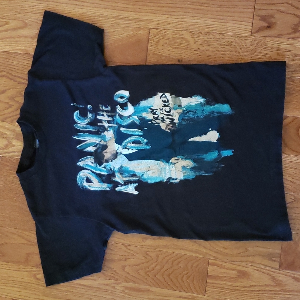 Panic at the Disco black tshirt size XS